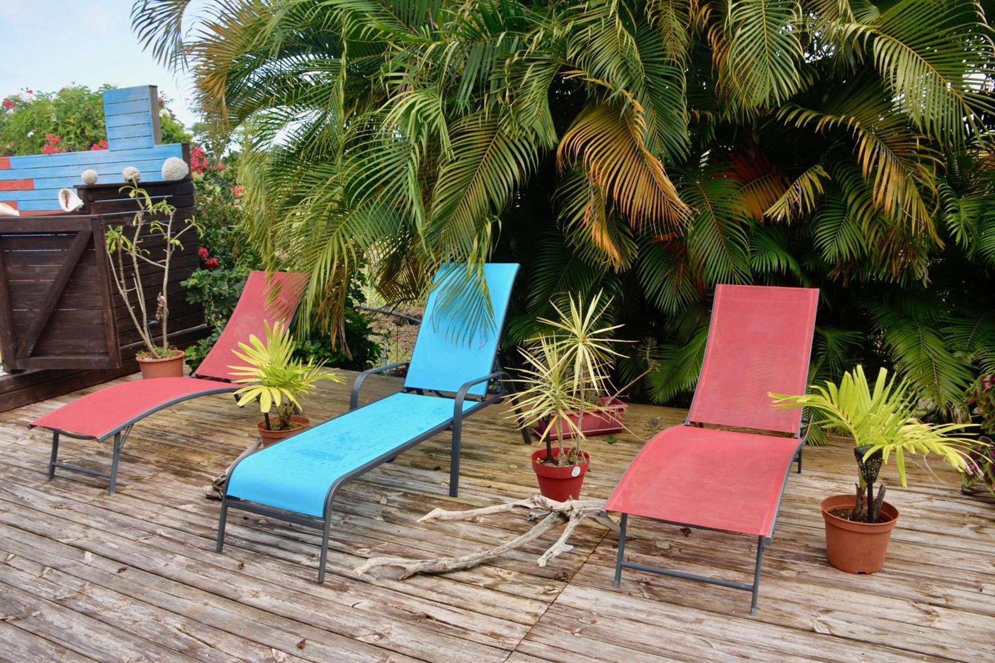 Bungalow La Perle - Jacuzzi - Piscine Saint-Francois  Ngoại thất bức ảnh